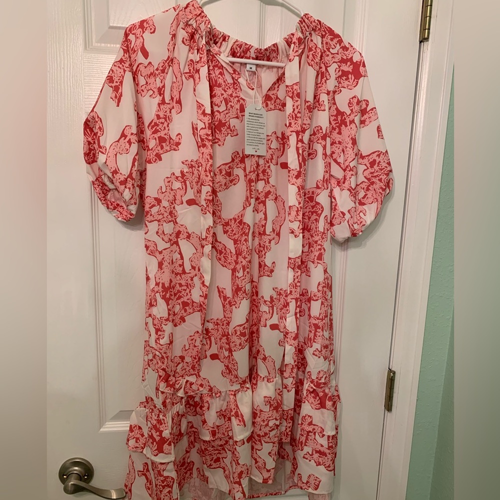BRAND NEW - tags still on: pink sundress